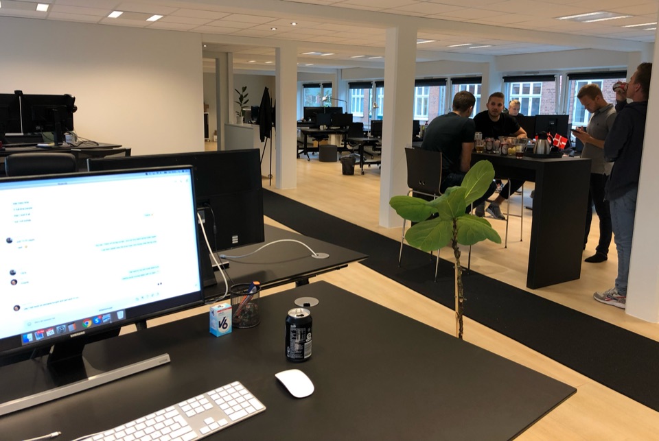 Spudo's office closer to Aalborg city centre