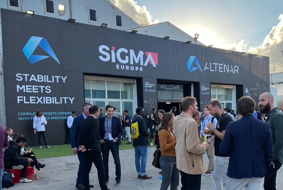 The Spudo team at a conference